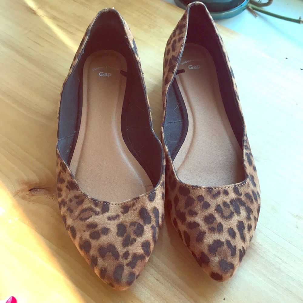 GAP Leopard print wedge
